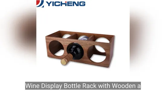 Rustic Wooden/Wood Serving Tray with Metal Handles for Tea/Wine/Coffee/Meal