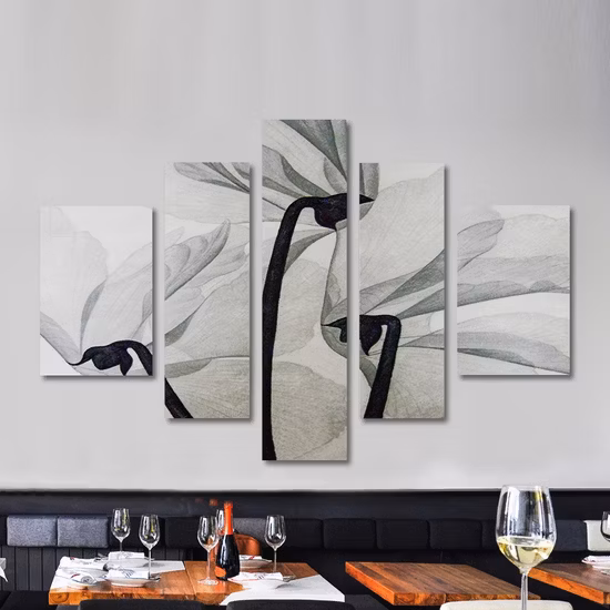 Paneles de arte acústico de impresión de tela personalizados para techo de pared