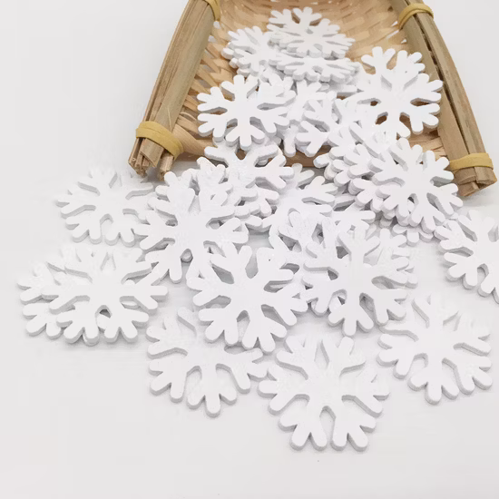 2023 manualidades cortadas con láser MDF madera casa árbol de Navidad decoración colgante ornamento sublimación recorte madera decoraciones de Navidad